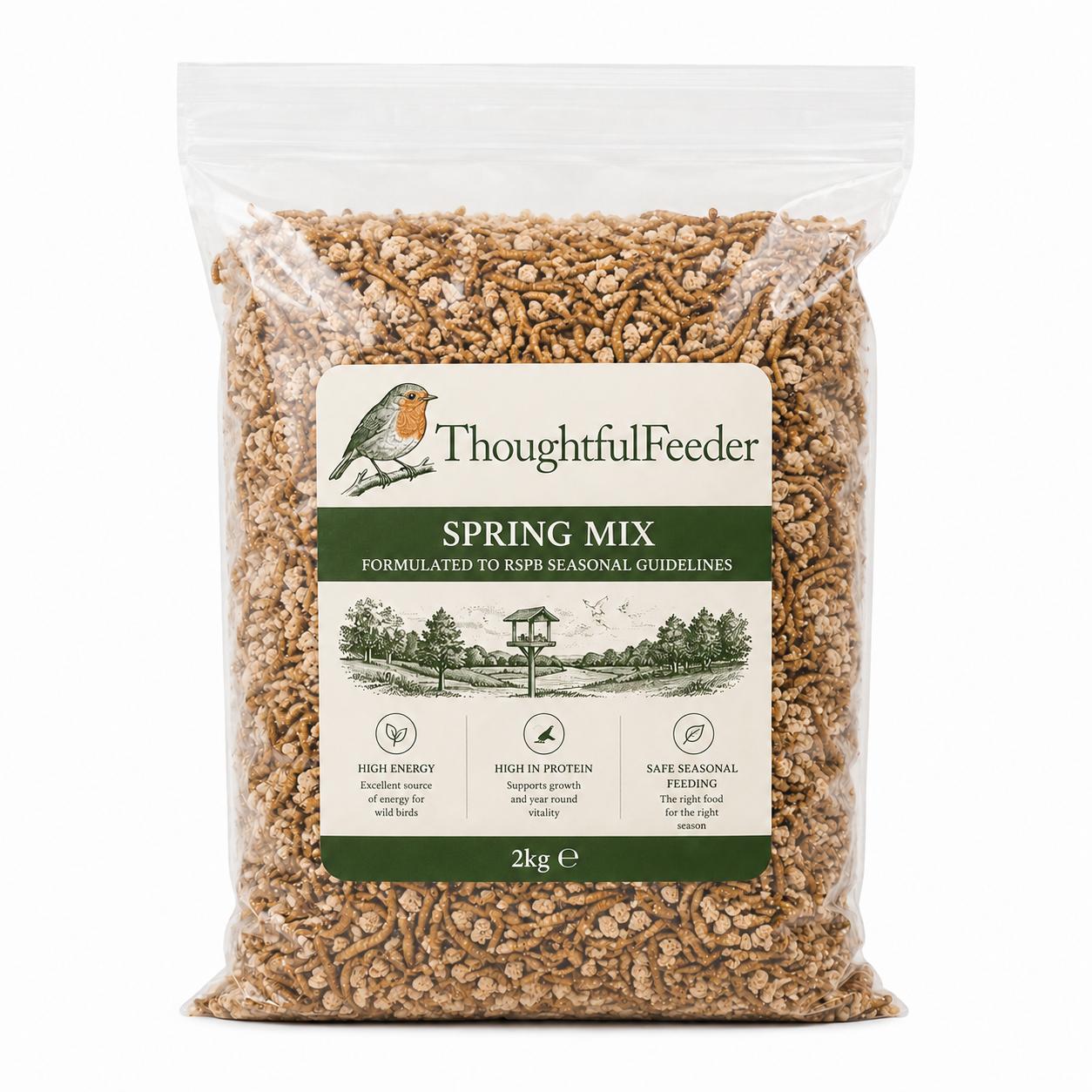 ThoughtfulFeeder seasonal bird food box